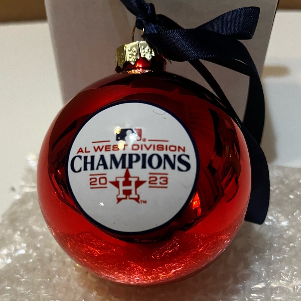 Houston Astros Christmas Ornament
Exclusive 2023 Western Division Champs Rare - Picture 2 of 3